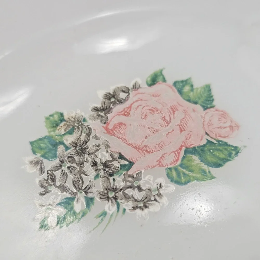 Vintage 1970's Avon Hostess Blossoms Flower Arranger Soap Dish Candle Holder